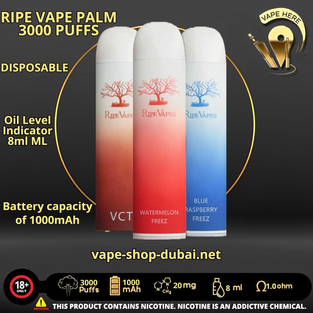 RIPE VAPE PALM Disposable Vape 3000 Puffs