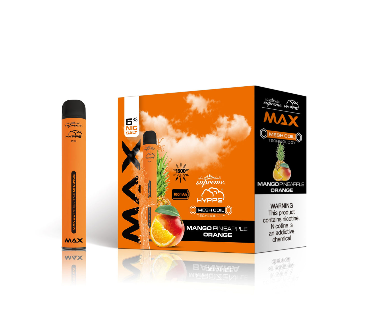 Hyppe Max Mesh Disposable Vape 1500 Puffs