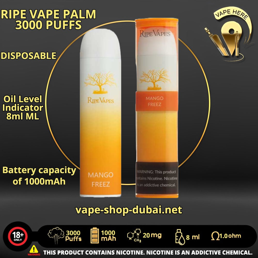 RIPE VAPE PALM Disposable Vape 3000 Puffs