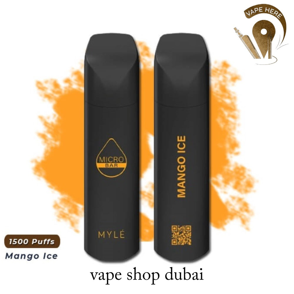 MYLE MICRO BAR 1500 PUFFS DISPOSABLE VAPE