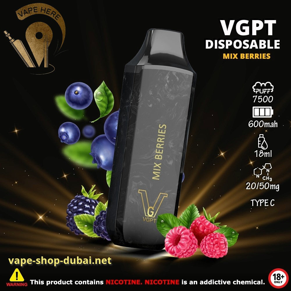 VGPT Disposable Vape 7500 Puffs