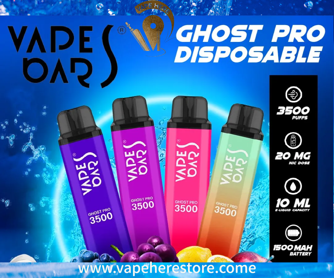 VAPES BAR - GHOST PRO Disposable Vape 3500 Puffs