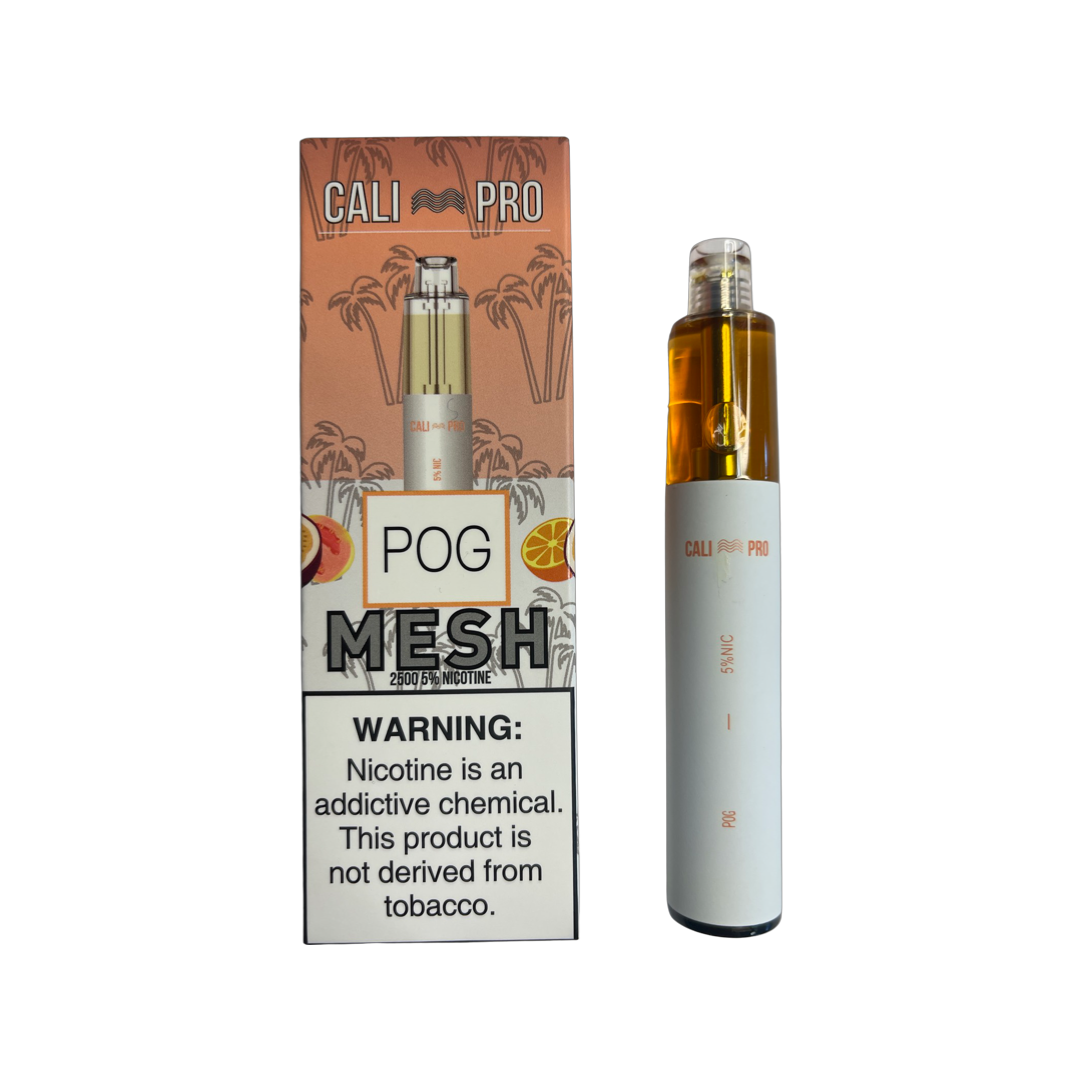 Cali Pro Mesh Disposable Vape 2500 Puffs