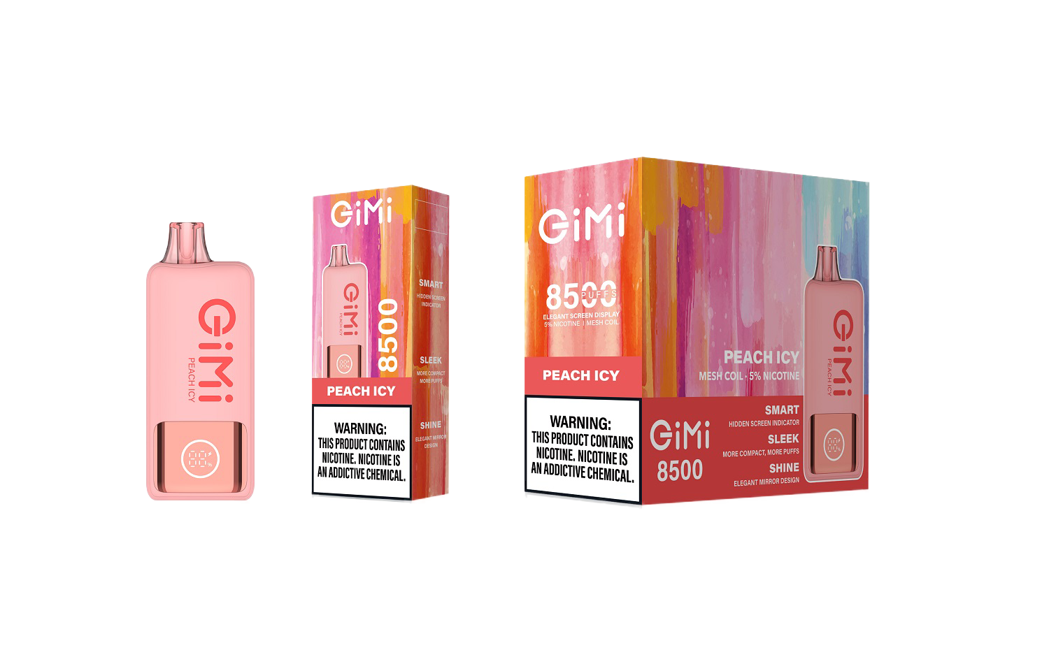 FLUM GIMI Smart Disposable Vape 8500 Puffs