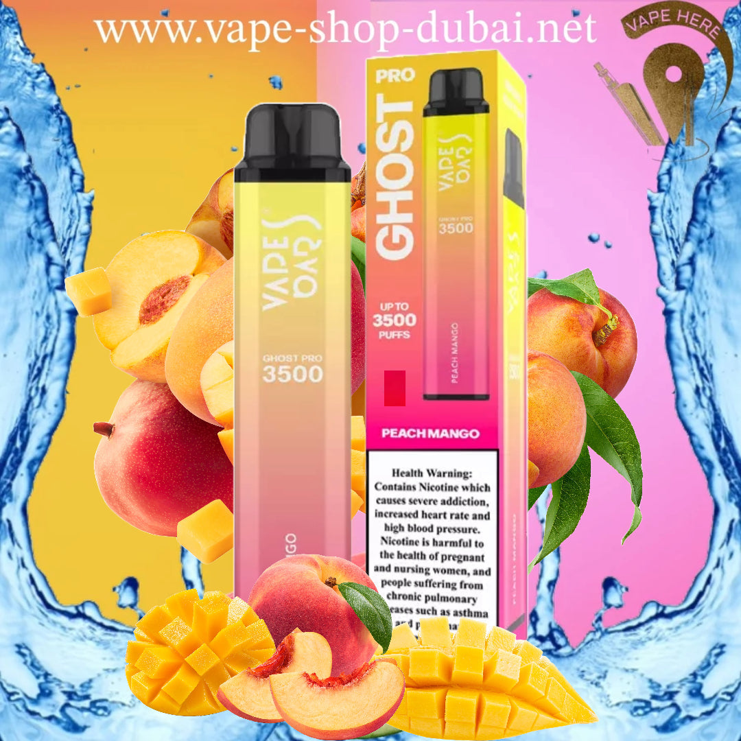 VAPES BAR - GHOST PRO Disposable Vape 3500 Puffs