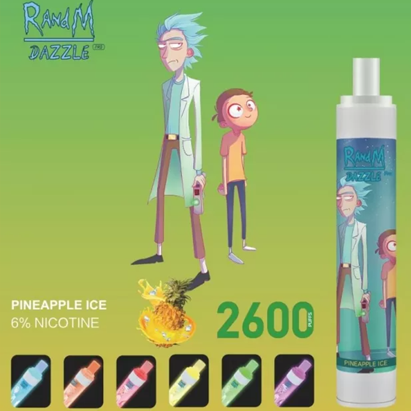 RandM Dazzle Pro Disposable Vape 2600 Puffs