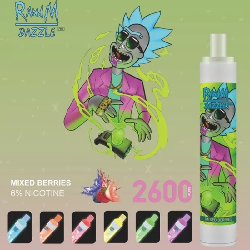 RandM Dazzle Pro Disposable Vape 2600 Puffs