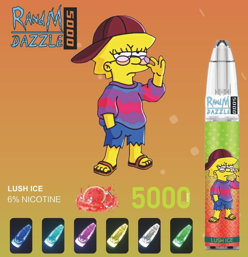 RandM Dazzle Disposable Vape 5000 Puffs