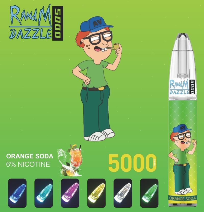 RandM Dazzle Disposable Vape 5000 Puffs