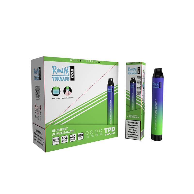 RandM Tornado 600 Disposable Vape