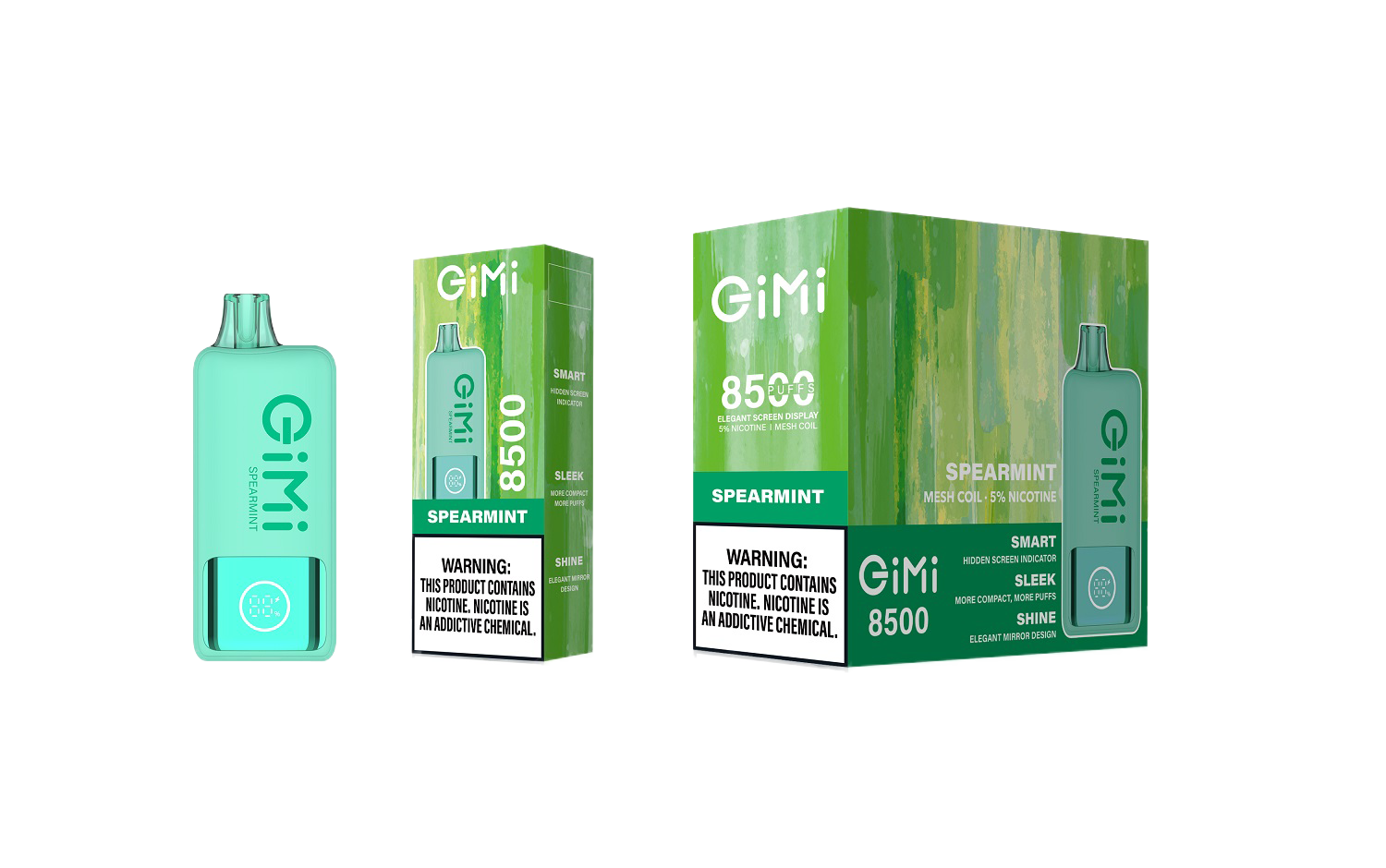 FLUM GIMI Smart Disposable Vape 8500 Puffs