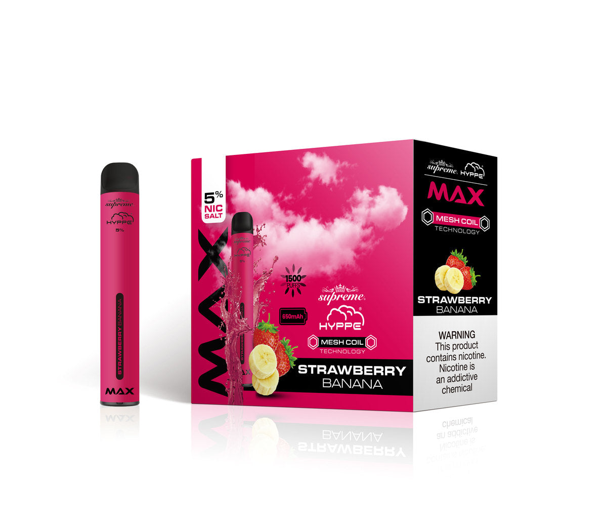 Hyppe Max Mesh Disposable Vape 1500 Puffs