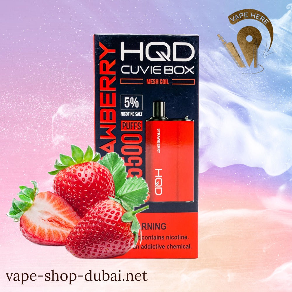 HQD Cuvie Box Disposable Vape 5500 Puffs