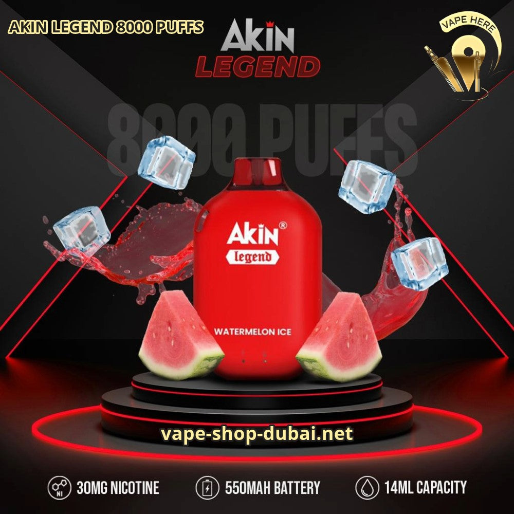 AKIN LEGEND Disposable Vape 8000 Puffs