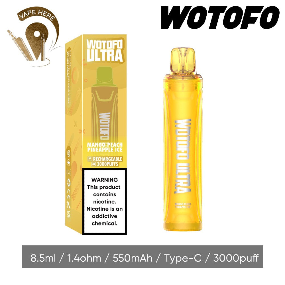 WOTOFO Ultra Disposable 3000 Puffs-20mg