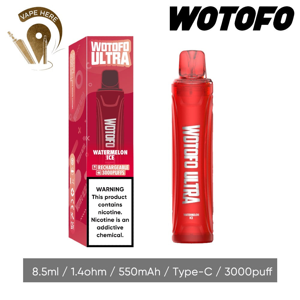 WOTOFO Ultra Disposable 3000 Puffs-20mg