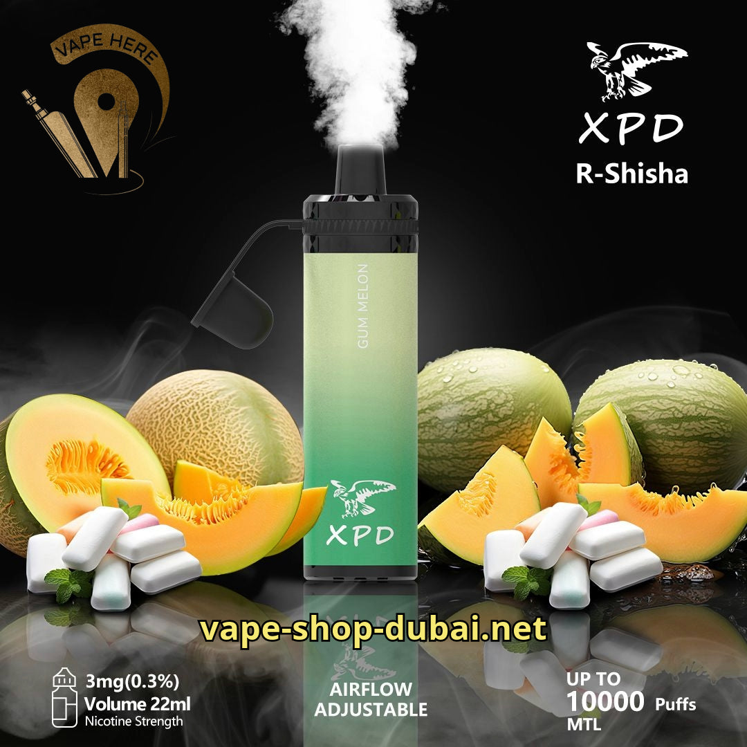 XPD BAR SHISHA Disposable Vape 10000 Puffs