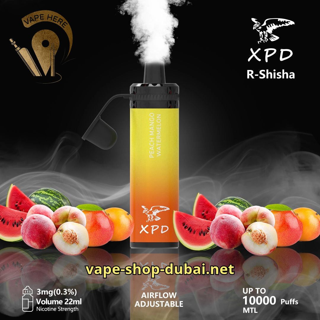 XPD BAR SHISHA Disposable Vape 10000 Puffs