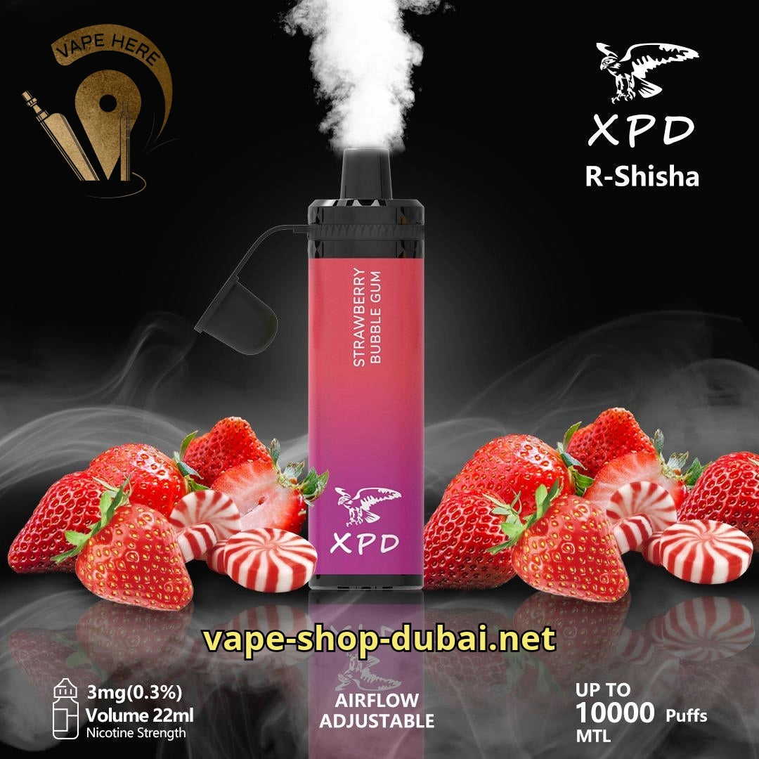 XPD BAR SHISHA Disposable Vape 10000 Puffs