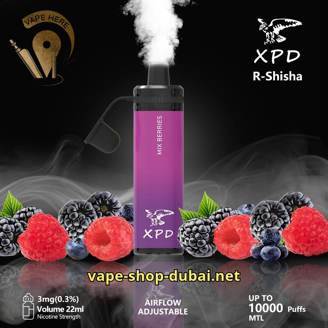 XPD BAR SHISHA Disposable Vape 10000 Puffs