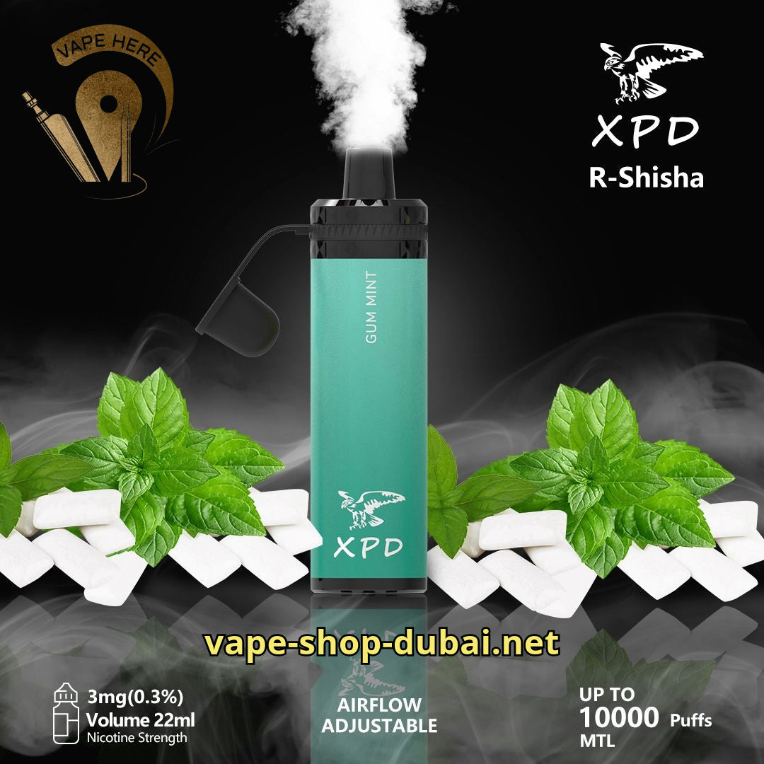 XPD BAR SHISHA Disposable Vape 10000 Puffs