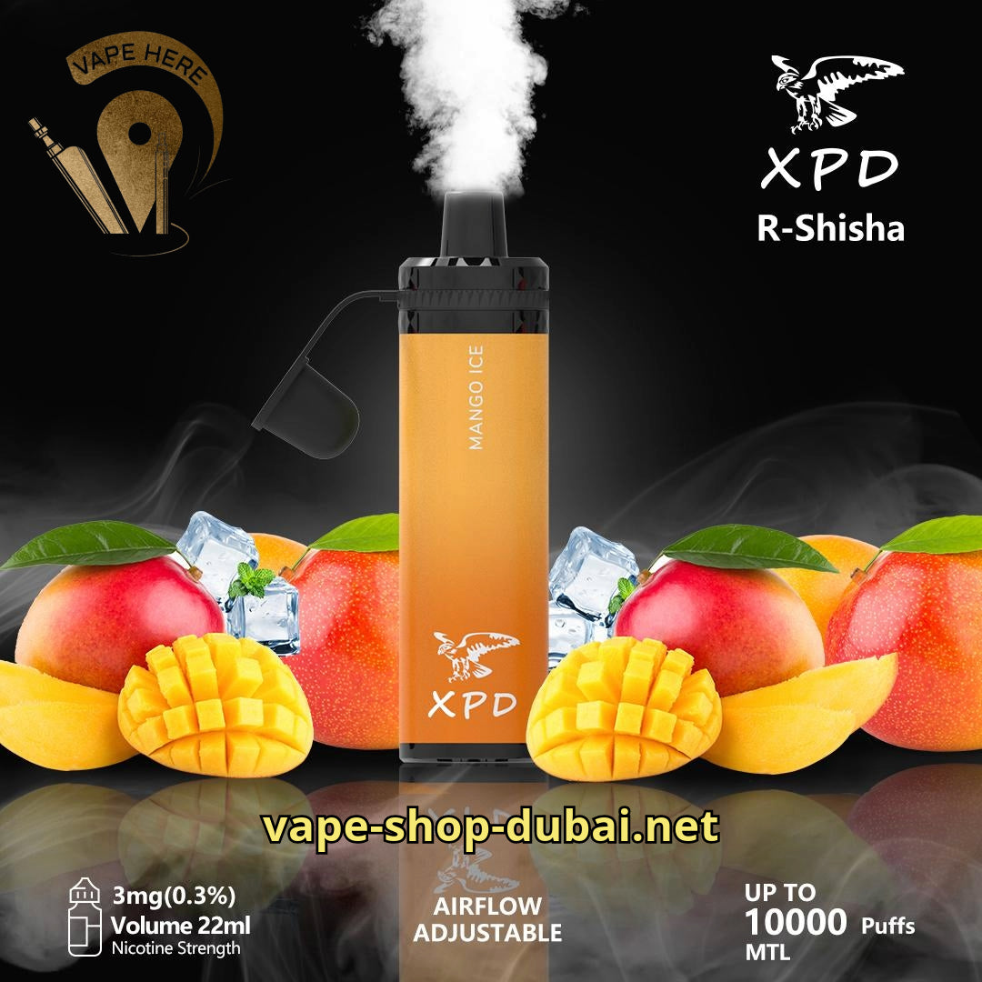 XPD BAR SHISHA Disposable Vape 10000 Puffs