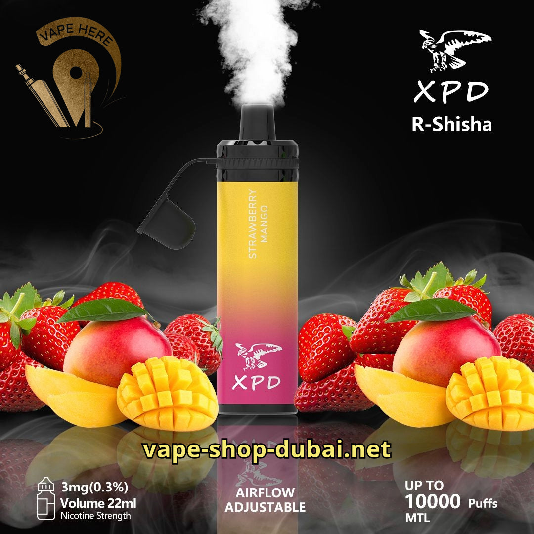 XPD BAR SHISHA Disposable Vape 10000 Puffs