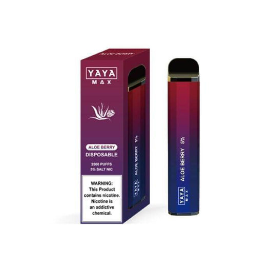 YAYA Max Disposable Vape 2500 Puffs 650mAh