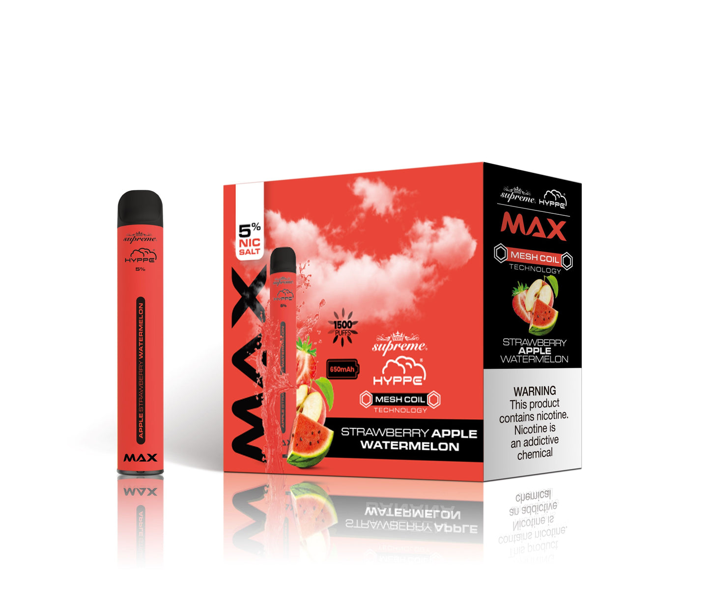 Hyppe Max Mesh Disposable Vape 1500 Puffs