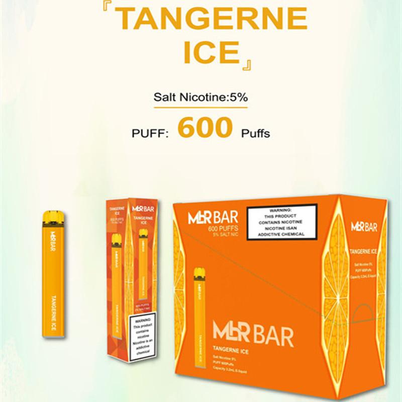 MBR BAR Disposable Vape 600puffs 500mAh