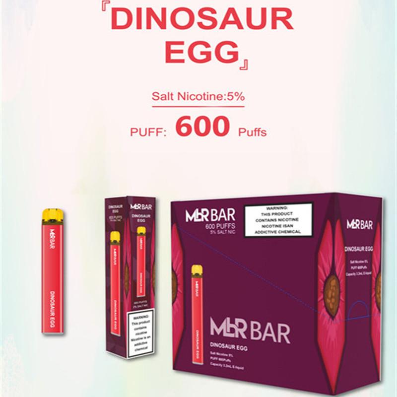 MBR BAR Disposable Vape 600puffs 500mAh