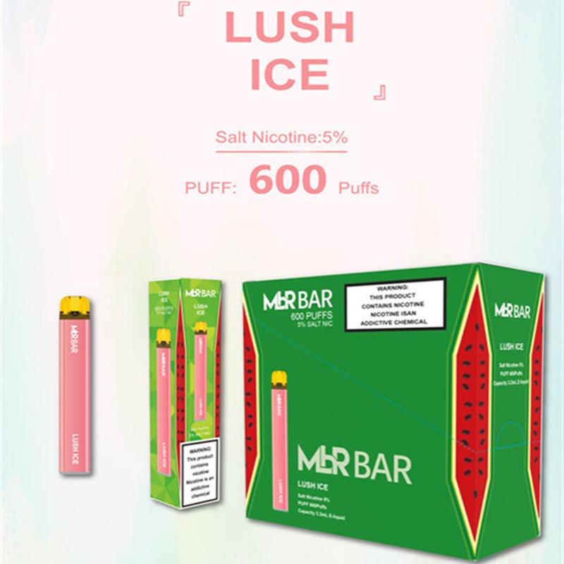 MBR BAR Disposable Vape 600puffs 500mAh