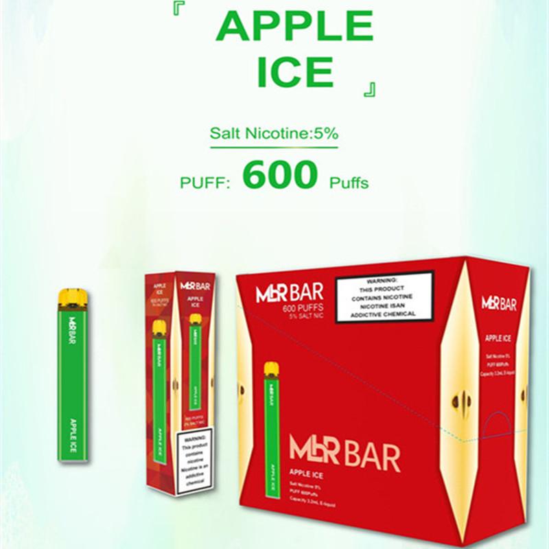 MBR BAR Disposable Vape 600puffs 500mAh