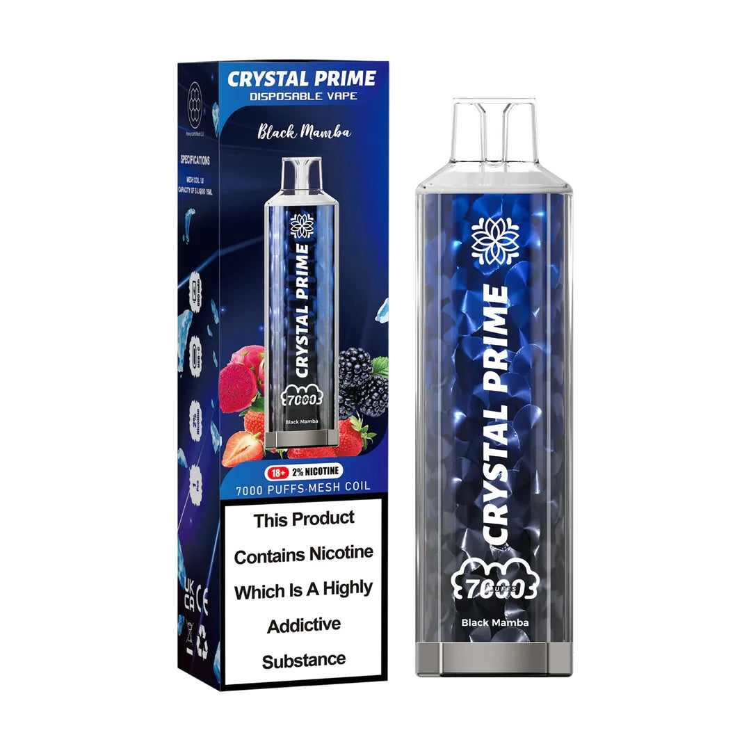 Crystal Prime 3D Disposable Vape 7000 Puffs