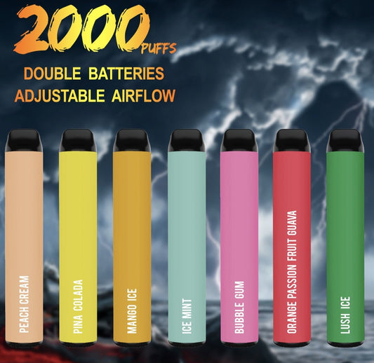 Onevape Giant Disposable Kit 1000mAh 2000 Puffs(OEM)