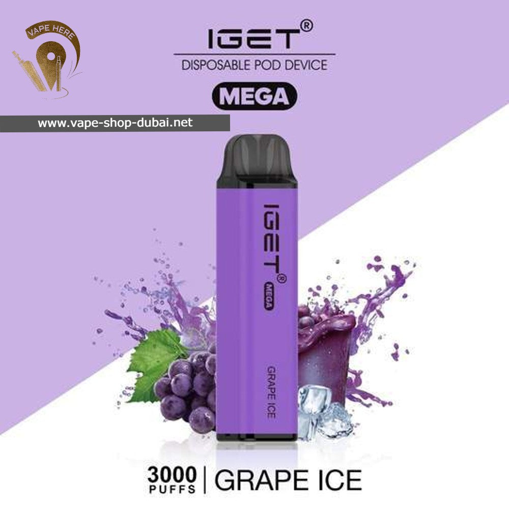 IGET MEGA Disposable Vape 3000 Puff