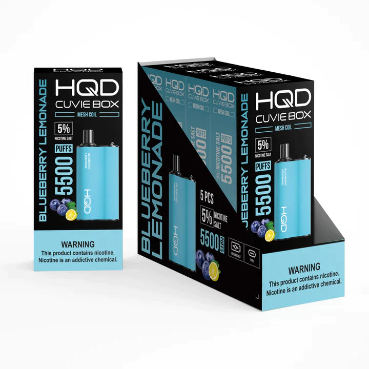 HQD Cuvie Box Disposable Vape 5500 Puffs