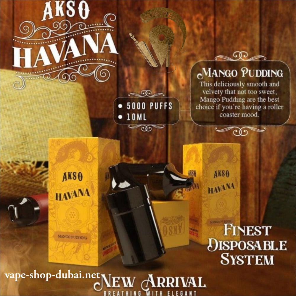 AKSO HAVANA Disposable Vape 5000 Puffs