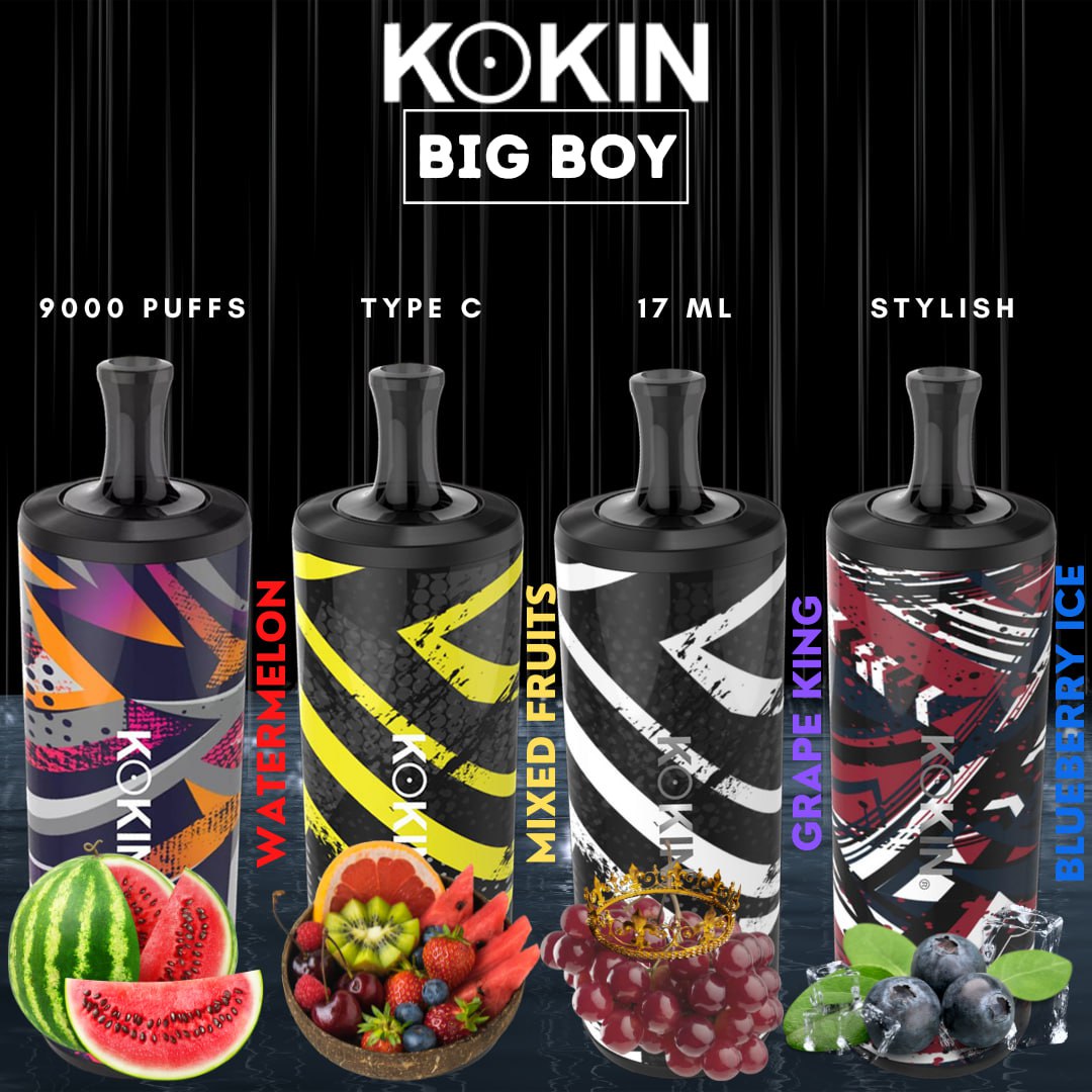 KOKIN BIG BOY Disposable Vape 9000 Puffs