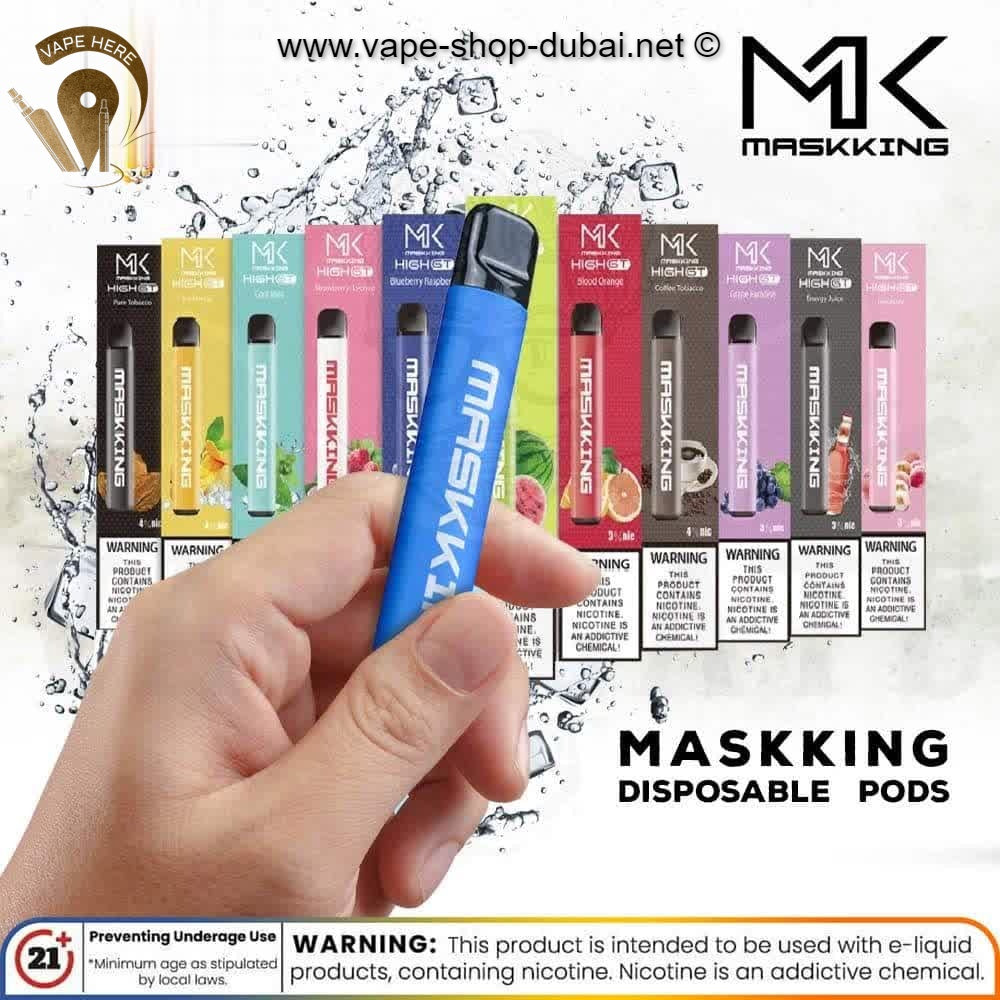 Maskking HIGH GT Disposable Pods (500 Puffs)