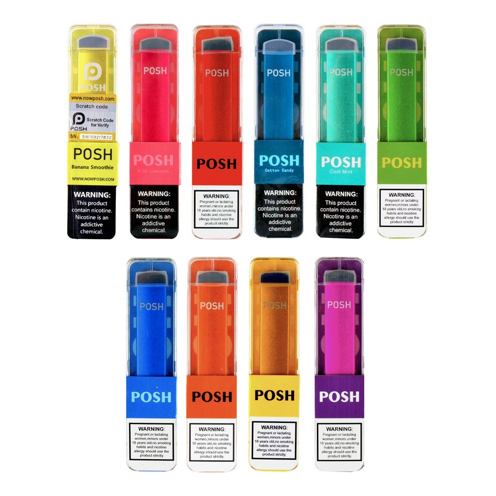 Posh Disposable Vape 800/600 Puffs