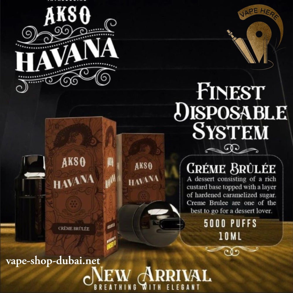 AKSO HAVANA Disposable Vape 5000 Puffs